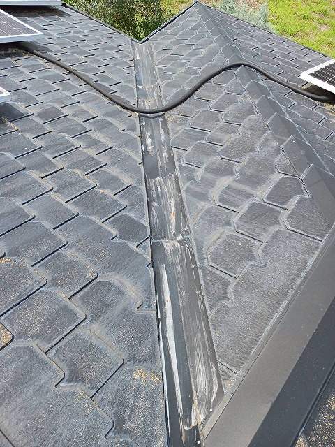 谷板金の状態確認